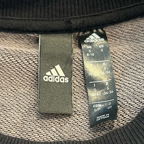 Women's Adidas Sportswear Leopard Print Sweatshirt (Small) - Picture 6 of 7